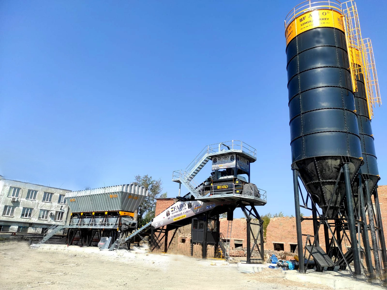 FABO compact concrete plant - Betoonitehas: pilt 4 FABO compact concrete plant - Betoonitehas: pilt 4