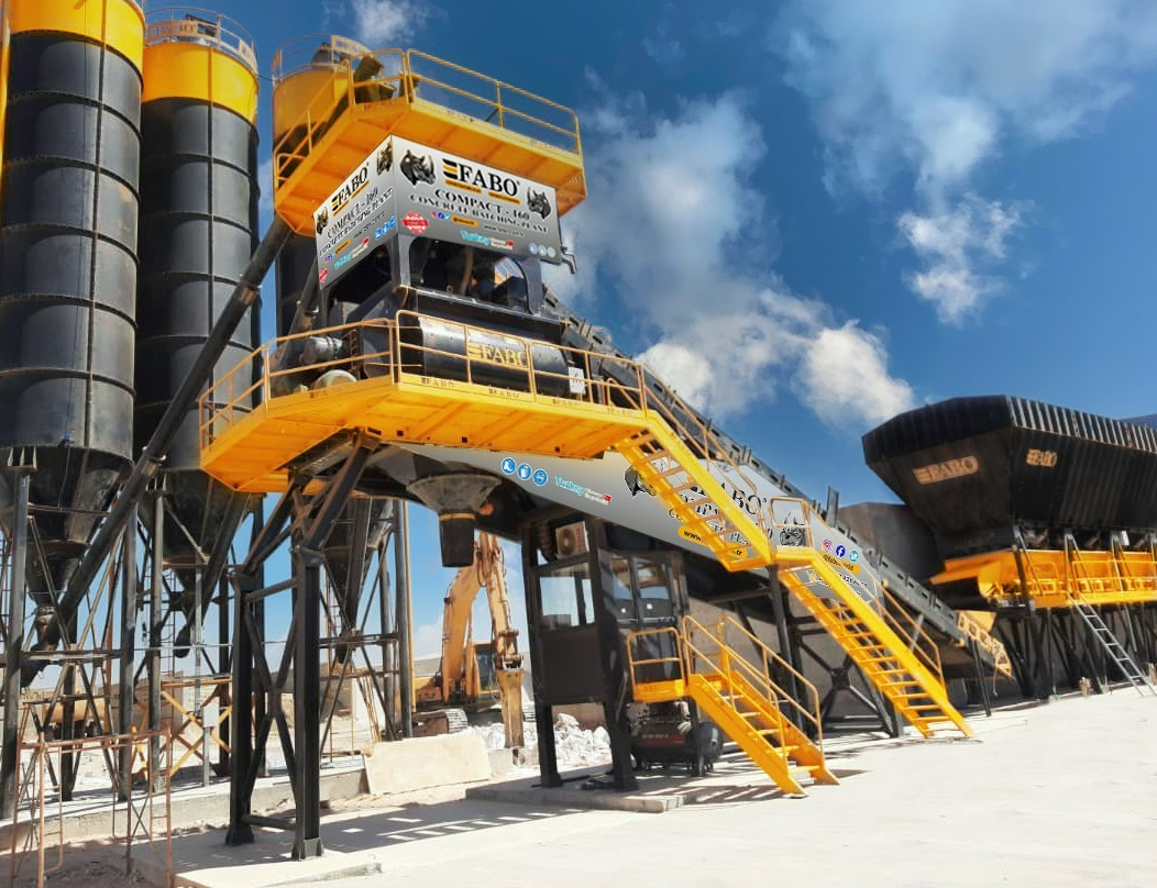FABO compact concrete plant - Betoonitehas: pilt 2 FABO compact concrete plant - Betoonitehas: pilt 2