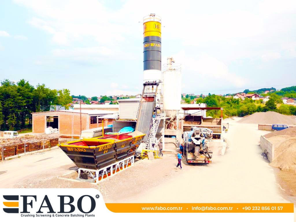 FABO compact concrete plant - Betoonitehas: pilt 2 FABO compact concrete plant - Betoonitehas: pilt 2