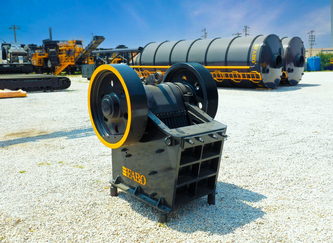 FABO jaw crusher - Lõuapurustaja: pilt 1 FABO jaw crusher - Lõuapurustaja: pilt 1