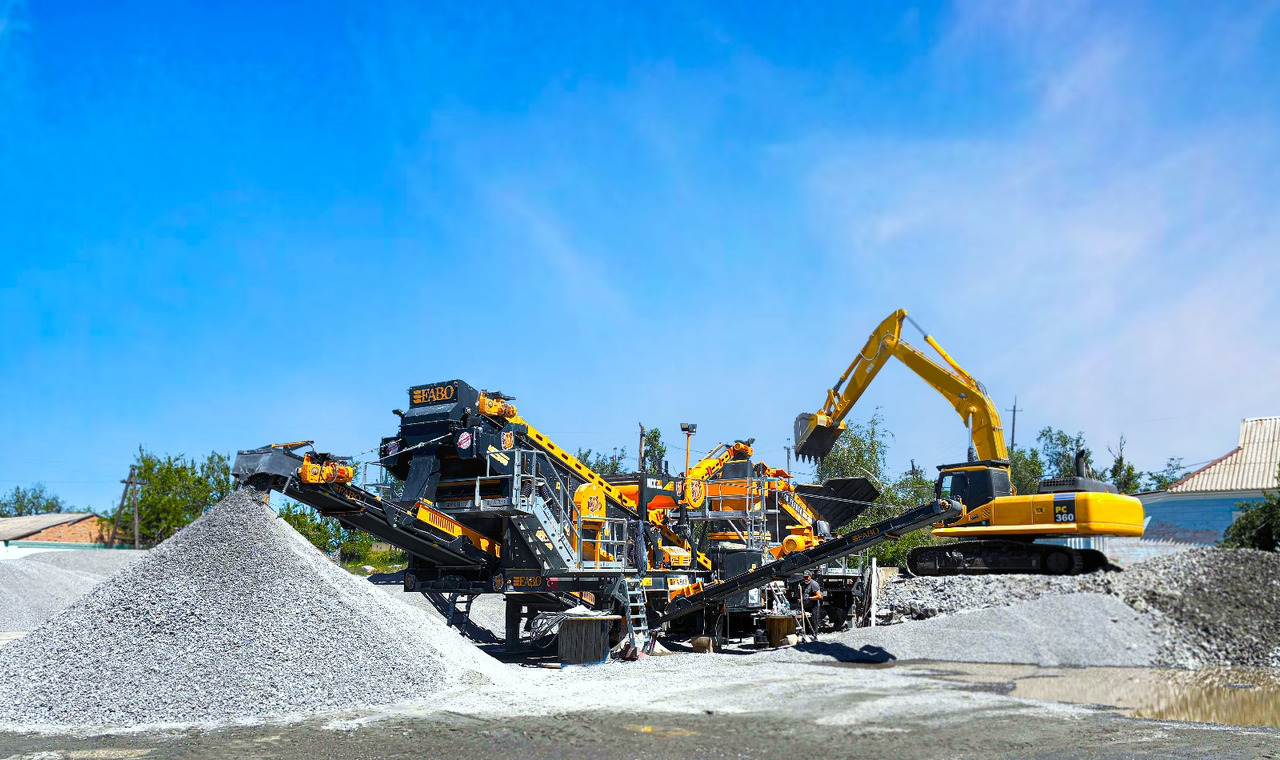 FABO mining machinery - crushing plant - Kaevandusseadmed: pilt 1 FABO mining machinery - crushing plant - Kaevandusseadmed: pilt 1