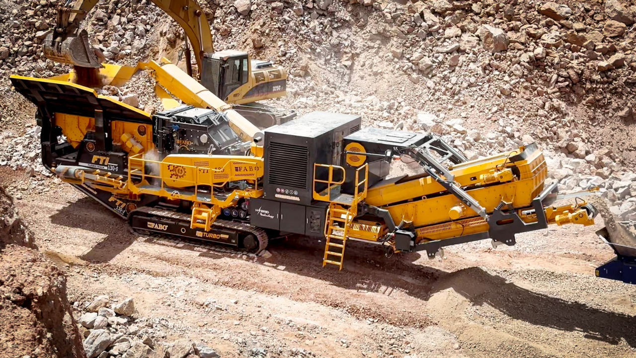 FABO mining machinery - crushing plant - Kaevandusseadmed: pilt 1 FABO mining machinery - crushing plant - Kaevandusseadmed: pilt 1