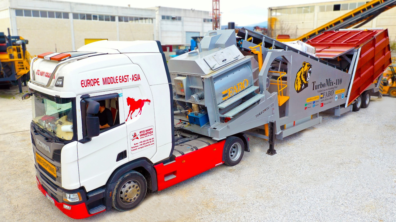 FABO mobile concrete batching plant - Betoonitehas: pilt 3 FABO mobile concrete batching plant - Betoonitehas: pilt 3