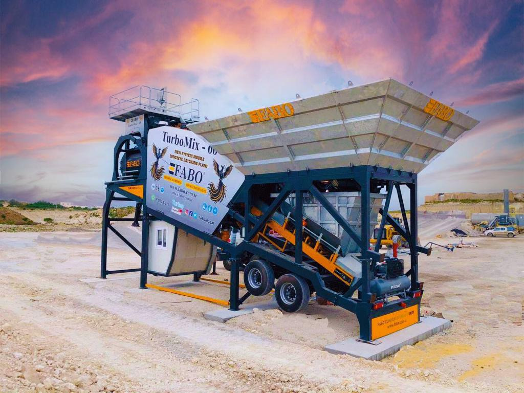 FABO mobile concrete batching plant - Betoonitehas: pilt 4 FABO mobile concrete batching plant - Betoonitehas: pilt 4