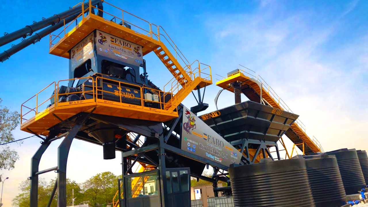FABO mobile concrete batching plant - Betoonitehas: pilt 3 FABO mobile concrete batching plant - Betoonitehas: pilt 3