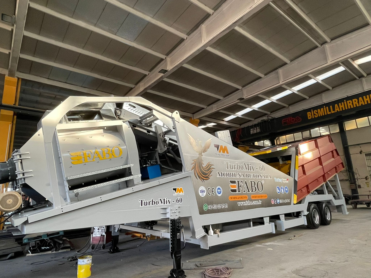 Uus Betoonitehas FABO mobile concrete batching plant: pilt 12 Uus Betoonitehas FABO mobile concrete batching plant: pilt 12