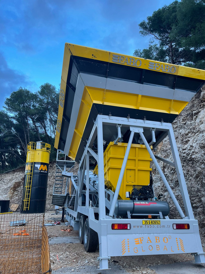 Uus Betoonitehas FABO mobile concrete batching plant: pilt 33 Uus Betoonitehas FABO mobile concrete batching plant: pilt 33