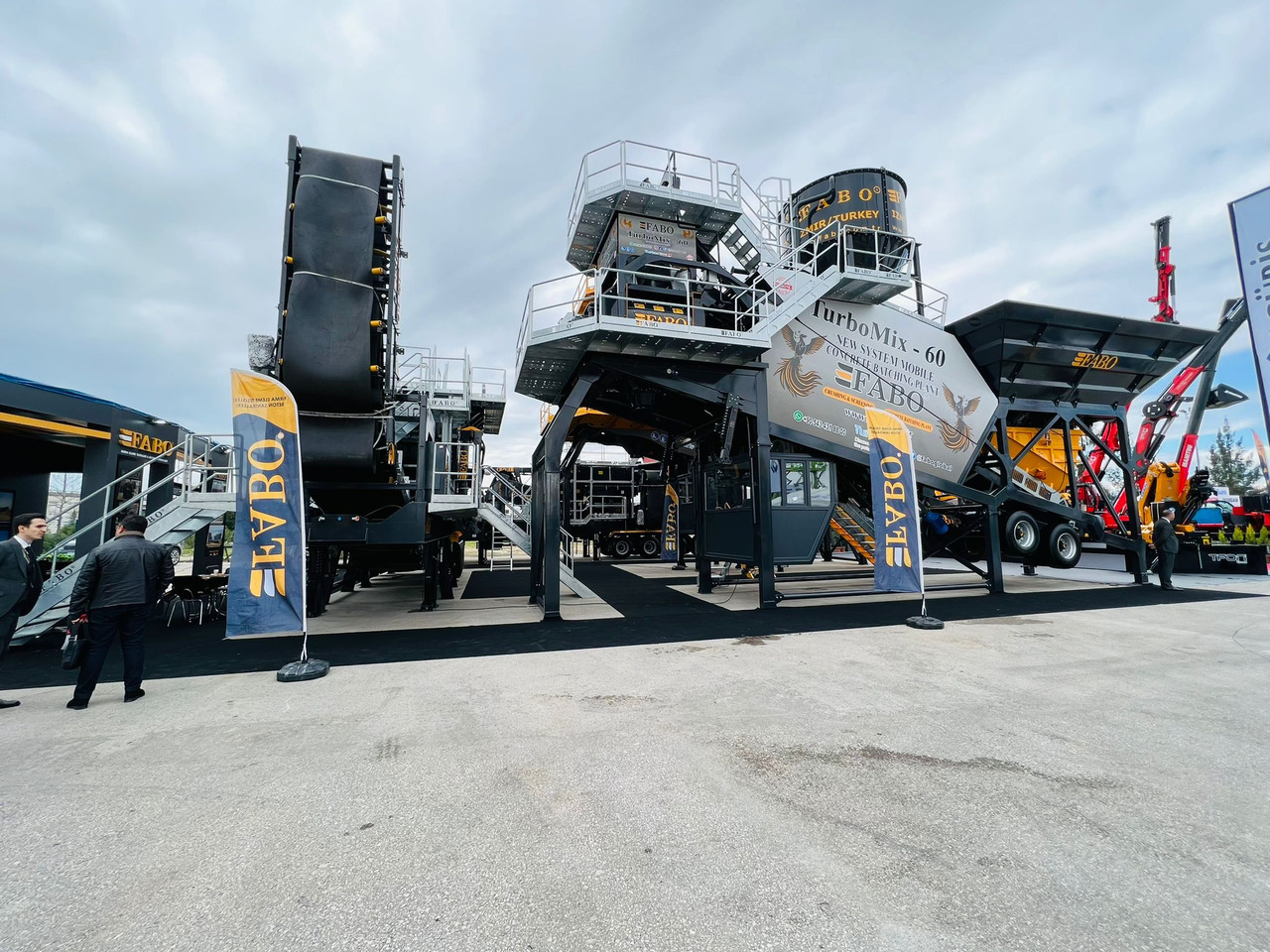 FABO mobile concrete batching plant - Betoonitehas: pilt 2 FABO mobile concrete batching plant - Betoonitehas: pilt 2