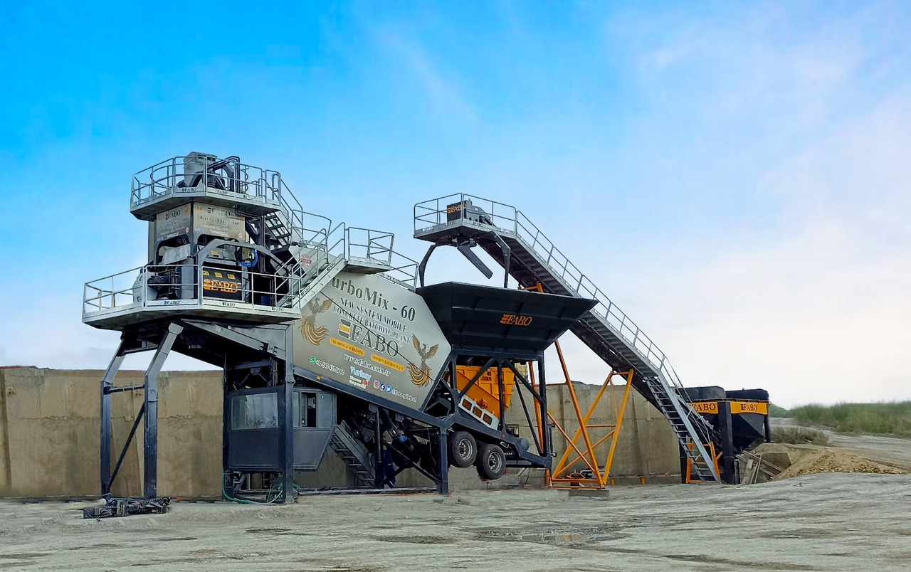 FABO mobile concrete batching plant - Betoonitehas: pilt 1 FABO mobile concrete batching plant - Betoonitehas: pilt 1