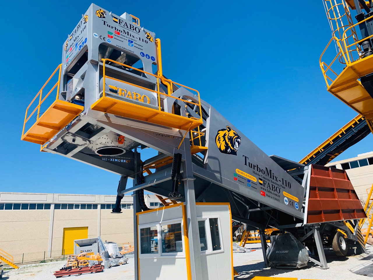 FABO mobile concrete batching plant - Betoonitehas: pilt 5 FABO mobile concrete batching plant - Betoonitehas: pilt 5
