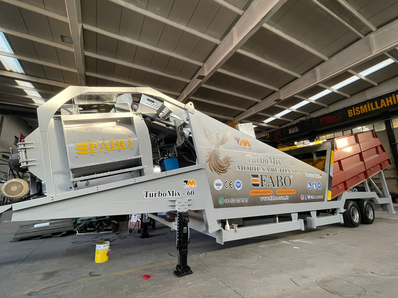 Uus Betoonitehas FABO mobile concrete batching plant: pilt 16 Uus Betoonitehas FABO mobile concrete batching plant: pilt 16