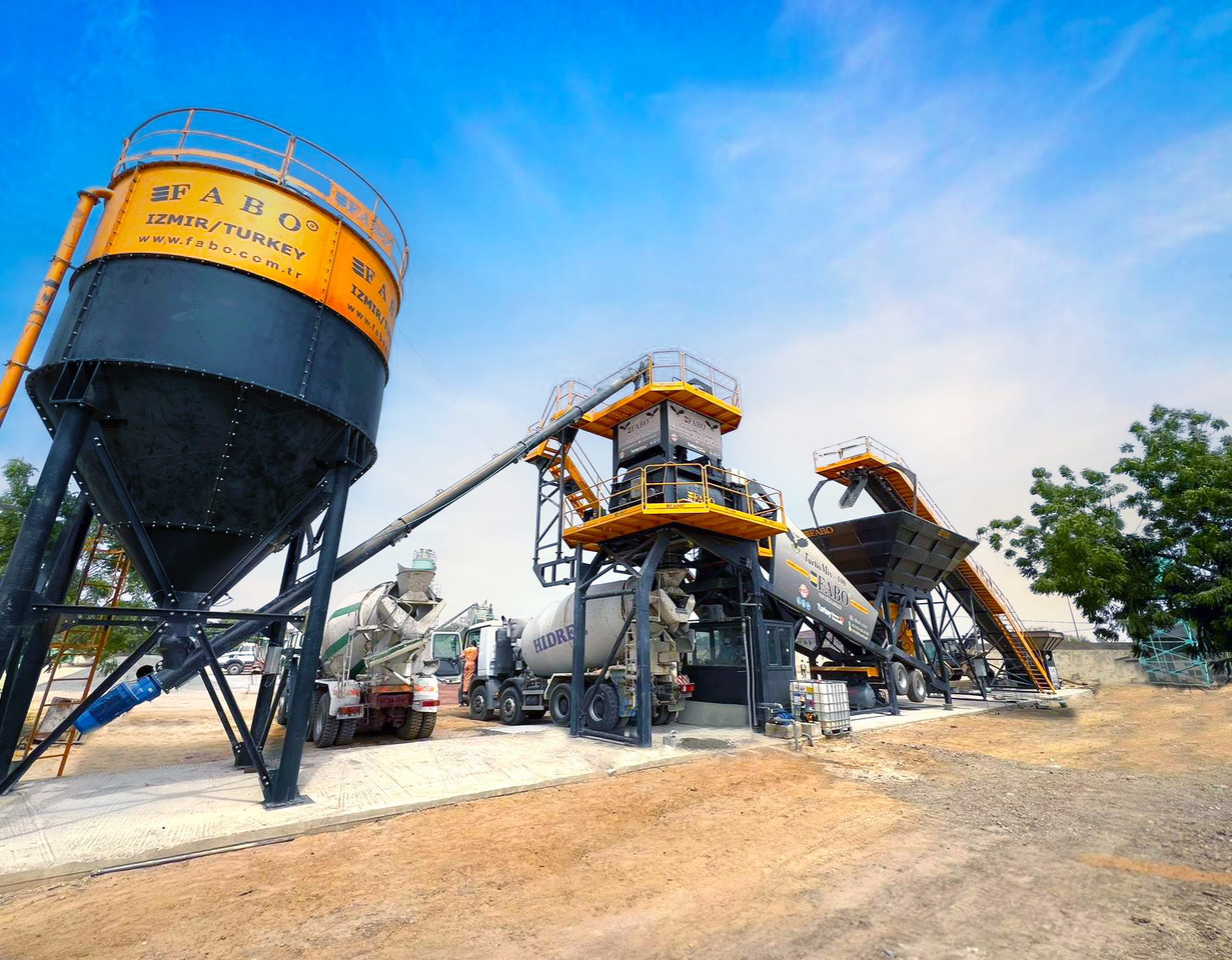 FABO mobile concrete batching plant - Betoonitehas: pilt 3 FABO mobile concrete batching plant - Betoonitehas: pilt 3