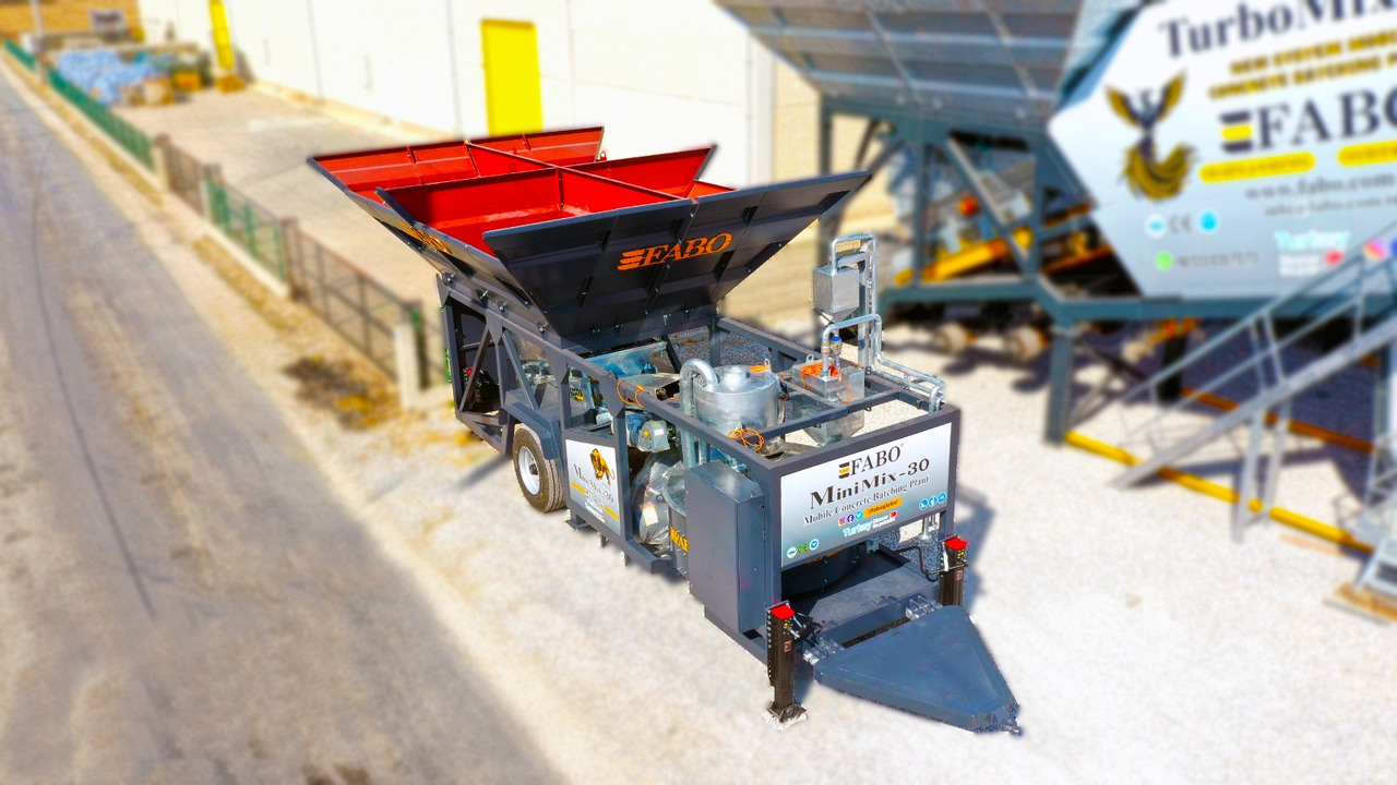 FABO mobile concrete batching plant - Betoonitehas: pilt 3 FABO mobile concrete batching plant - Betoonitehas: pilt 3