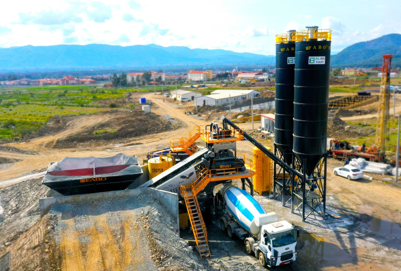 FABO mobile concrete batching plant - Betoonitehas: pilt 3 FABO mobile concrete batching plant - Betoonitehas: pilt 3