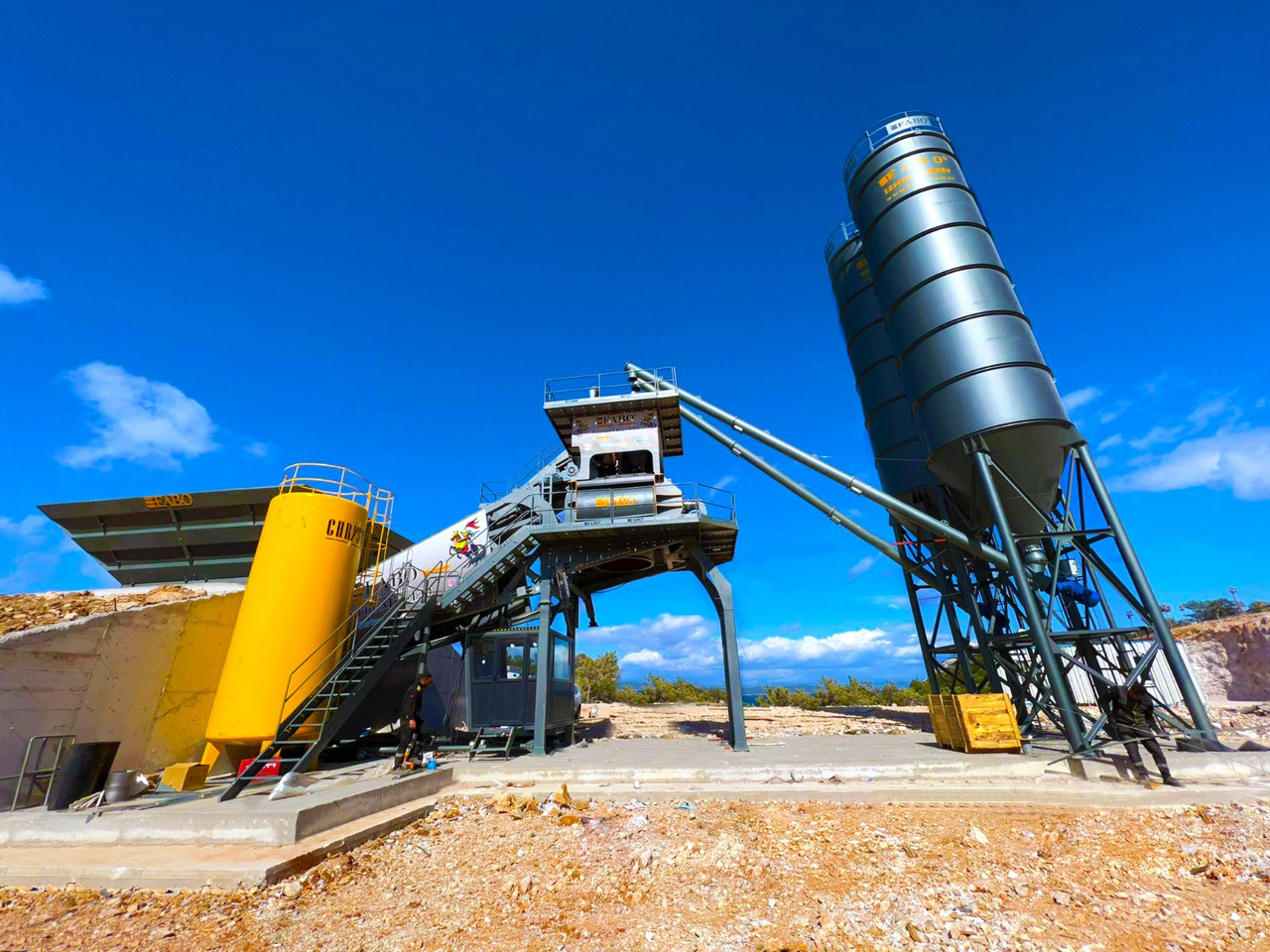 FABO mobile concrete batching plant - Betoonitehas: pilt 3 FABO mobile concrete batching plant - Betoonitehas: pilt 3