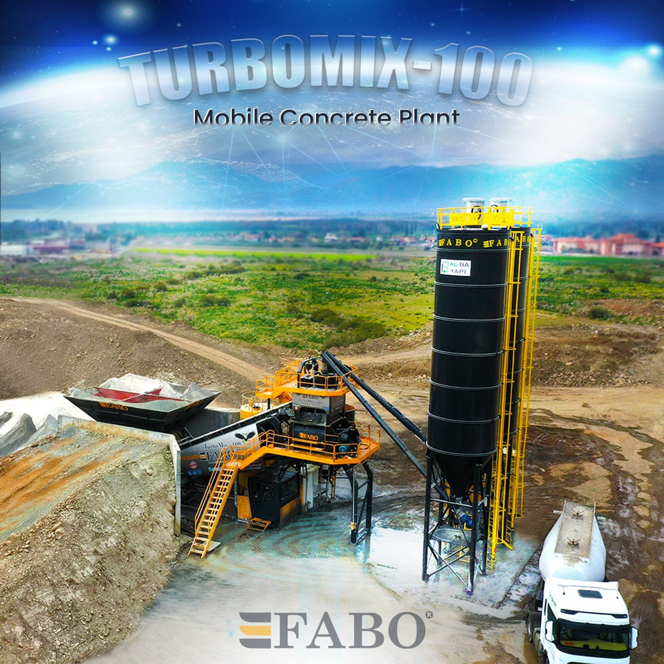 FABO mobile concrete batching plant - Betoonitehas: pilt 1 FABO mobile concrete batching plant - Betoonitehas: pilt 1