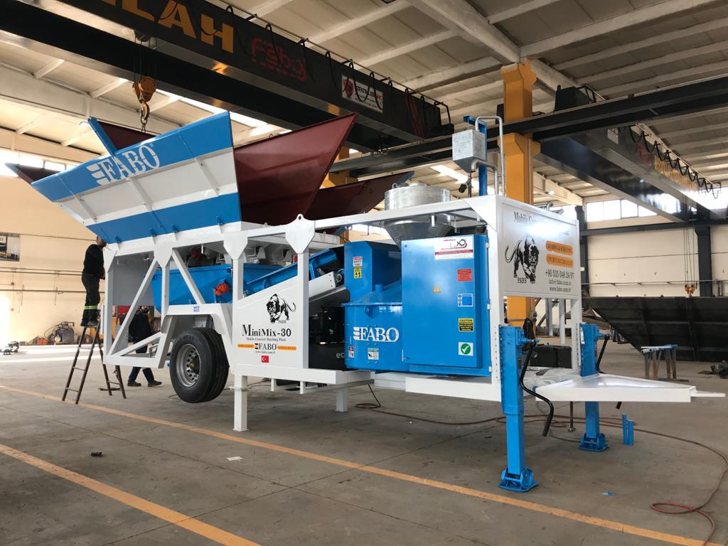 FABO mobile concrete batching plant - Betoonitehas: pilt 2 FABO mobile concrete batching plant - Betoonitehas: pilt 2