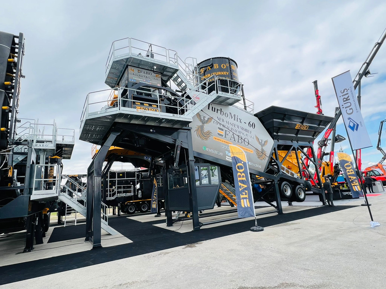 FABO mobile concrete batching plant - Betoonitehas: pilt 1 FABO mobile concrete batching plant - Betoonitehas: pilt 1