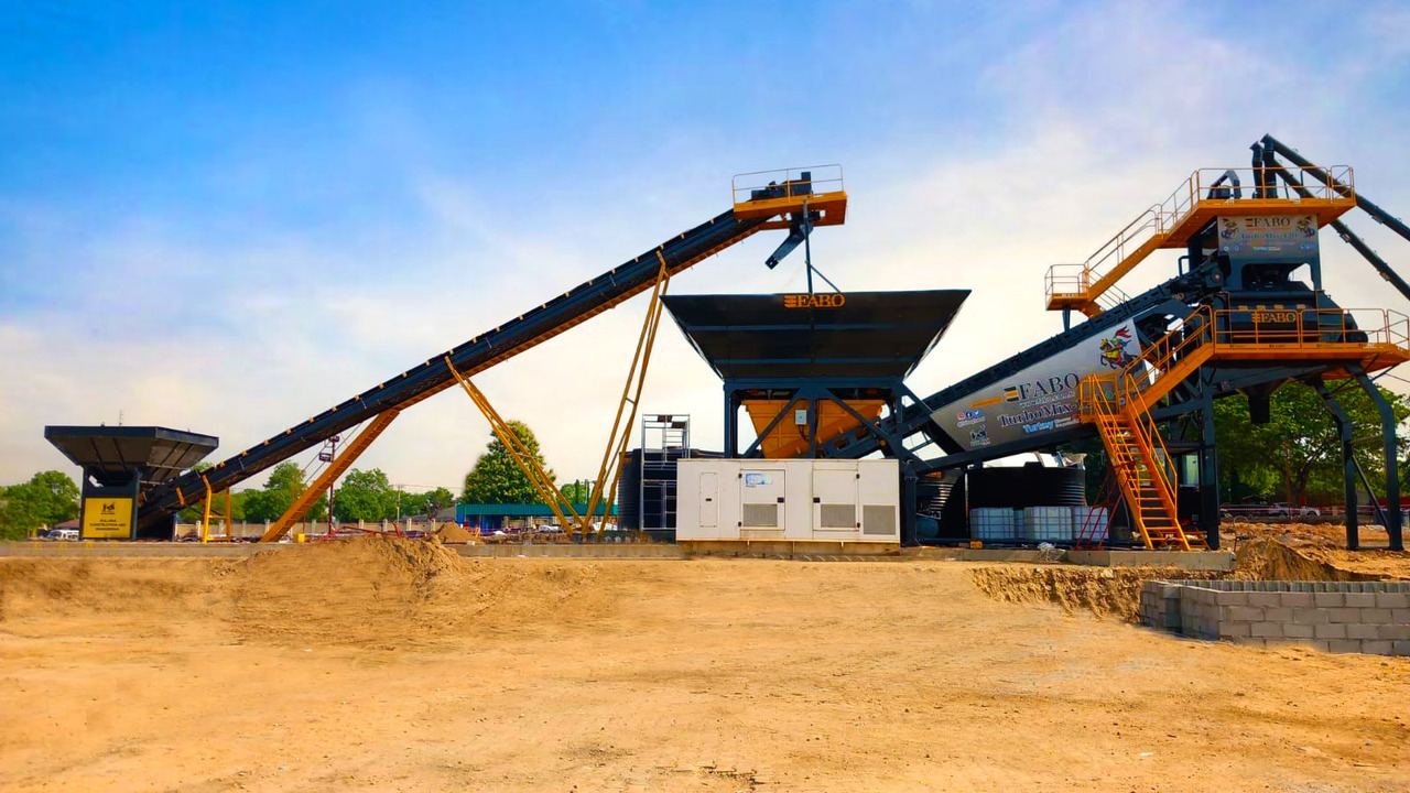 FABO mobile concrete batching plant - Betoonitehas: pilt 1 FABO mobile concrete batching plant - Betoonitehas: pilt 1