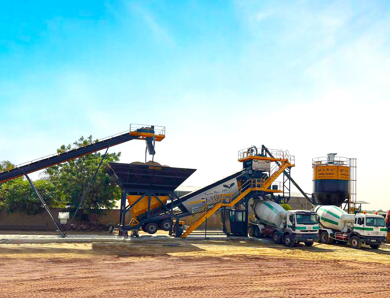 FABO mobile concrete batching plant - Betoonitehas: pilt 2 FABO mobile concrete batching plant - Betoonitehas: pilt 2