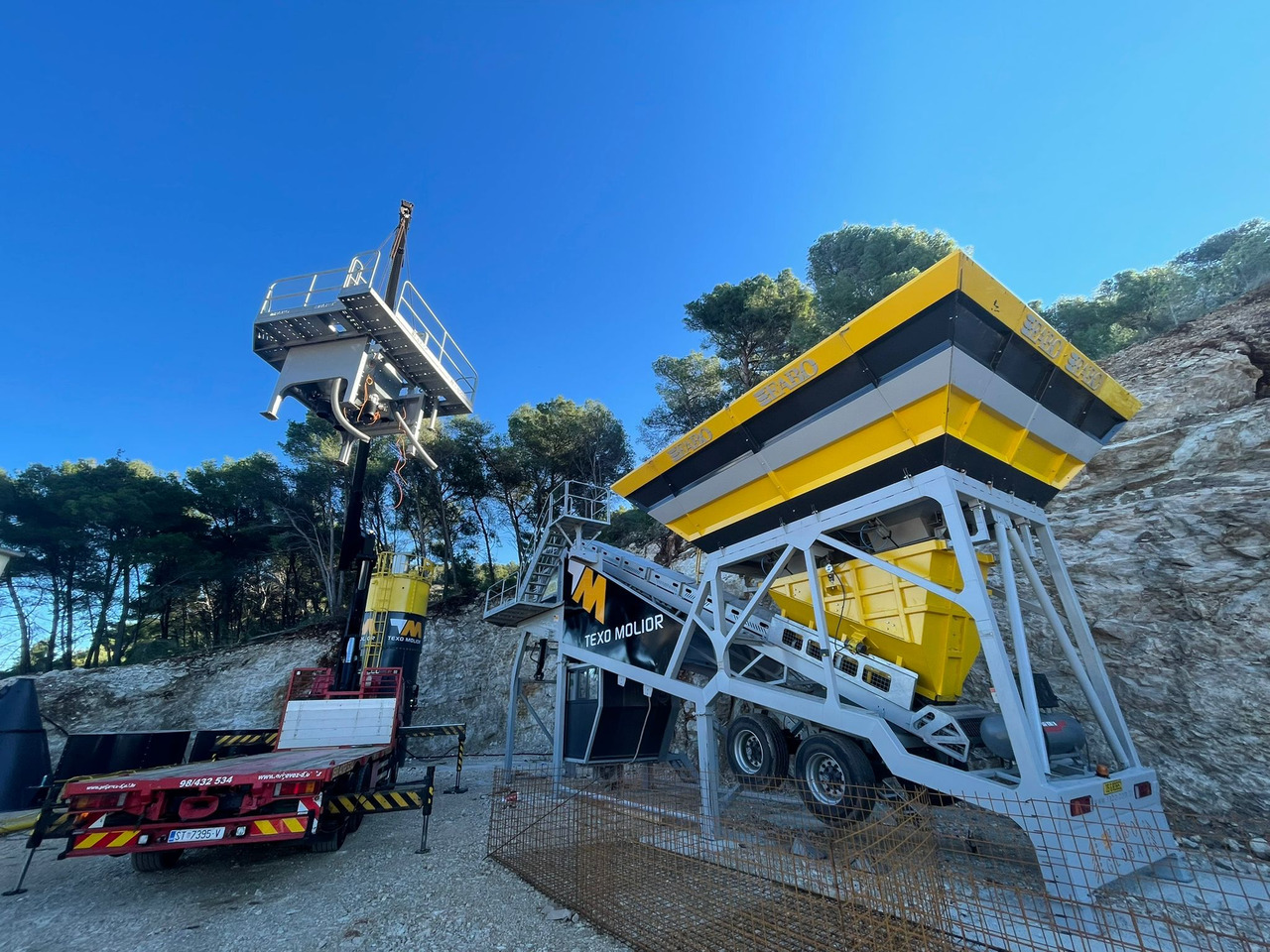 Uus Betoonitehas FABO mobile concrete batching plant: pilt 45 Uus Betoonitehas FABO mobile concrete batching plant: pilt 45