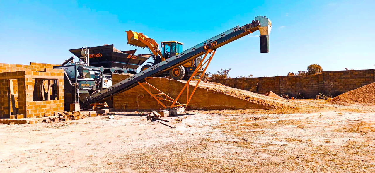 Uus Betoonitehas FABO mobile concrete batching plant: pilt 12