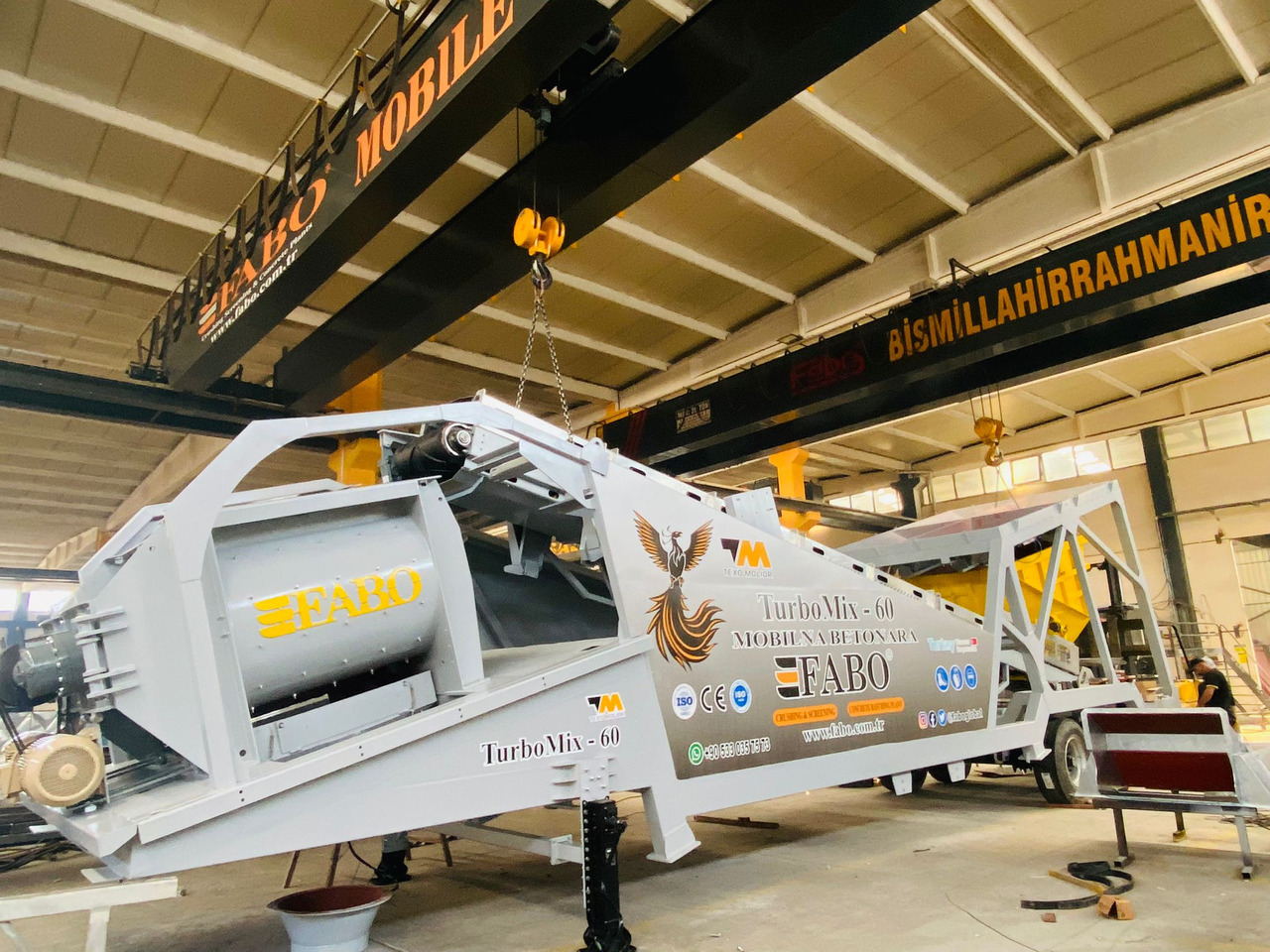 Uus Betoonitehas FABO mobile concrete batching plant: pilt 7 Uus Betoonitehas FABO mobile concrete batching plant: pilt 7