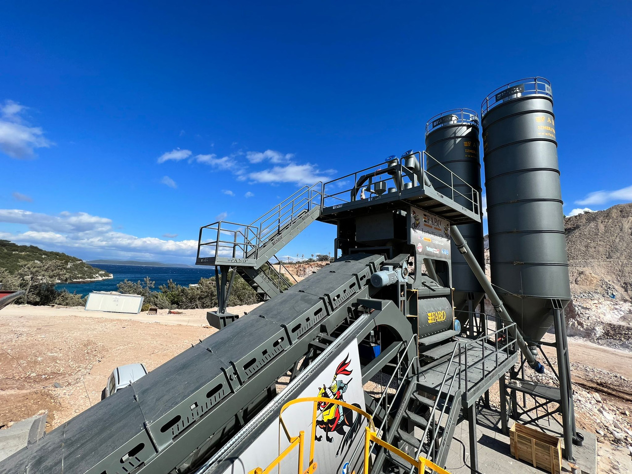 FABO mobile concrete batching plant - Betoonitehas: pilt 4 FABO mobile concrete batching plant - Betoonitehas: pilt 4