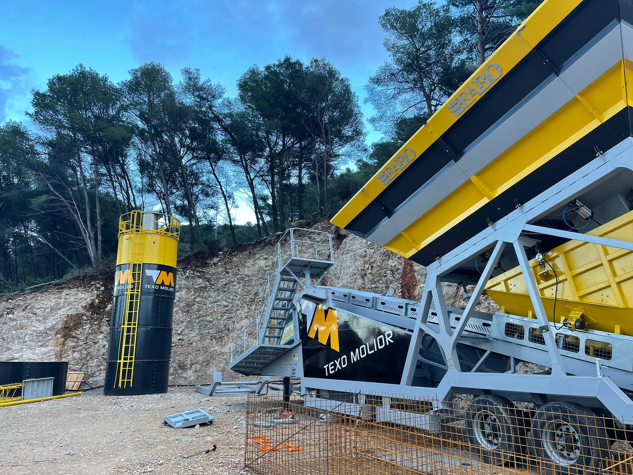 Uus Betoonitehas FABO mobile concrete batching plant: pilt 35 Uus Betoonitehas FABO mobile concrete batching plant: pilt 35