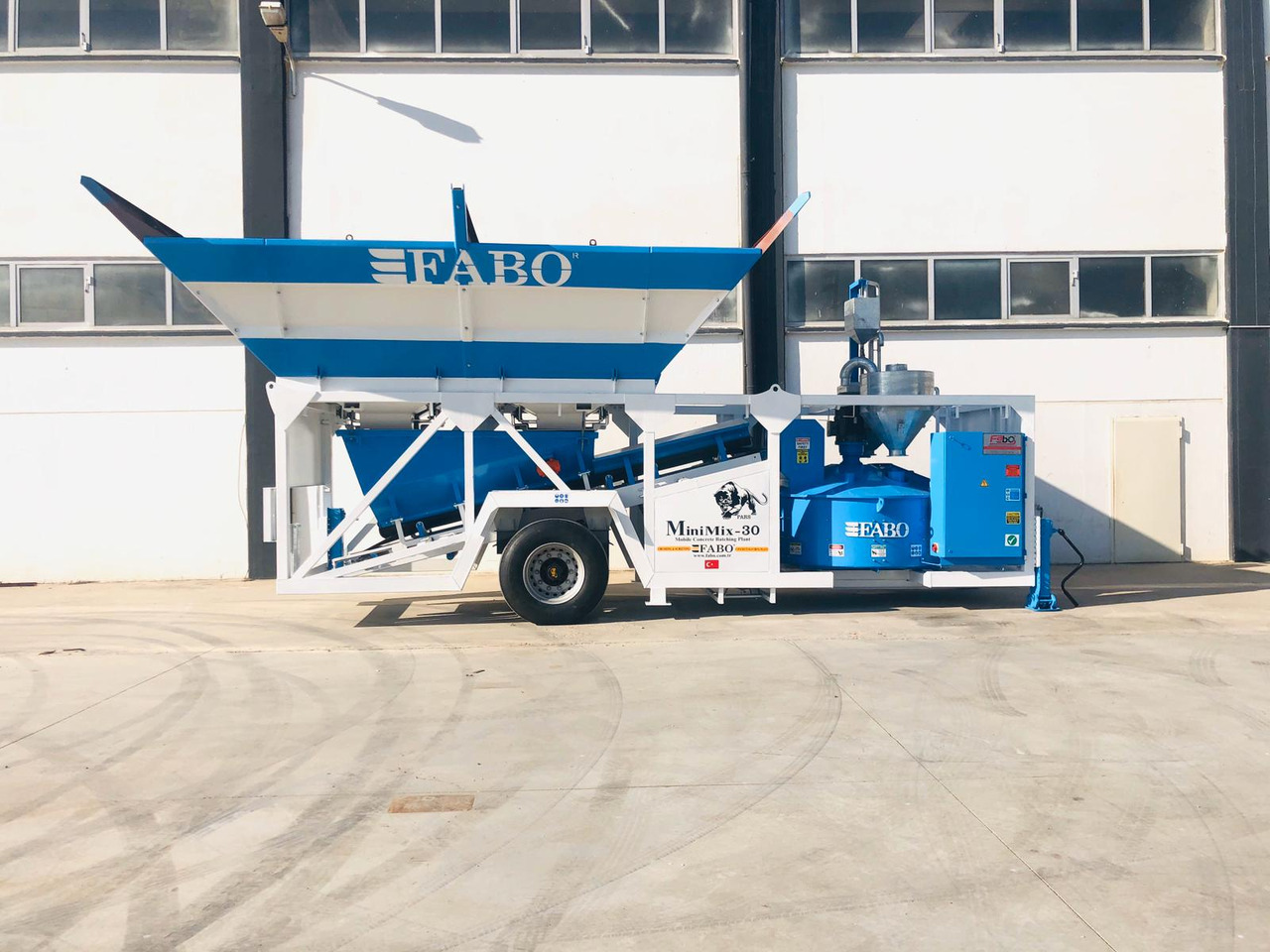 FABO mobile concrete batching plant - Betoonitehas: pilt 5 FABO mobile concrete batching plant - Betoonitehas: pilt 5