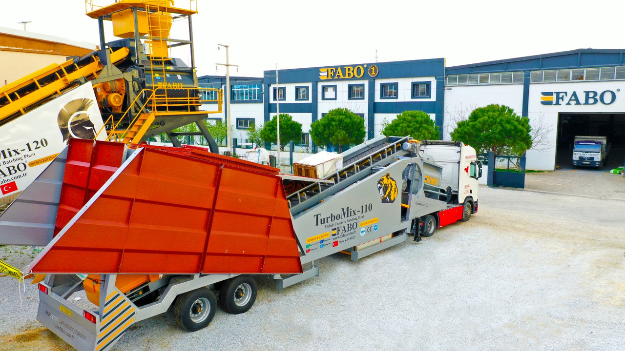 FABO mobile concrete batching plant - Betoonitehas: pilt 1 FABO mobile concrete batching plant - Betoonitehas: pilt 1