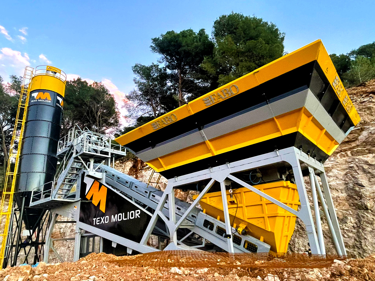 FABO mobile concrete batching plant - Betoonitehas: pilt 4 FABO mobile concrete batching plant - Betoonitehas: pilt 4