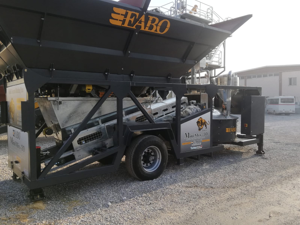 Uus Betoonitehas FABO mobile concrete batching plant: pilt 7