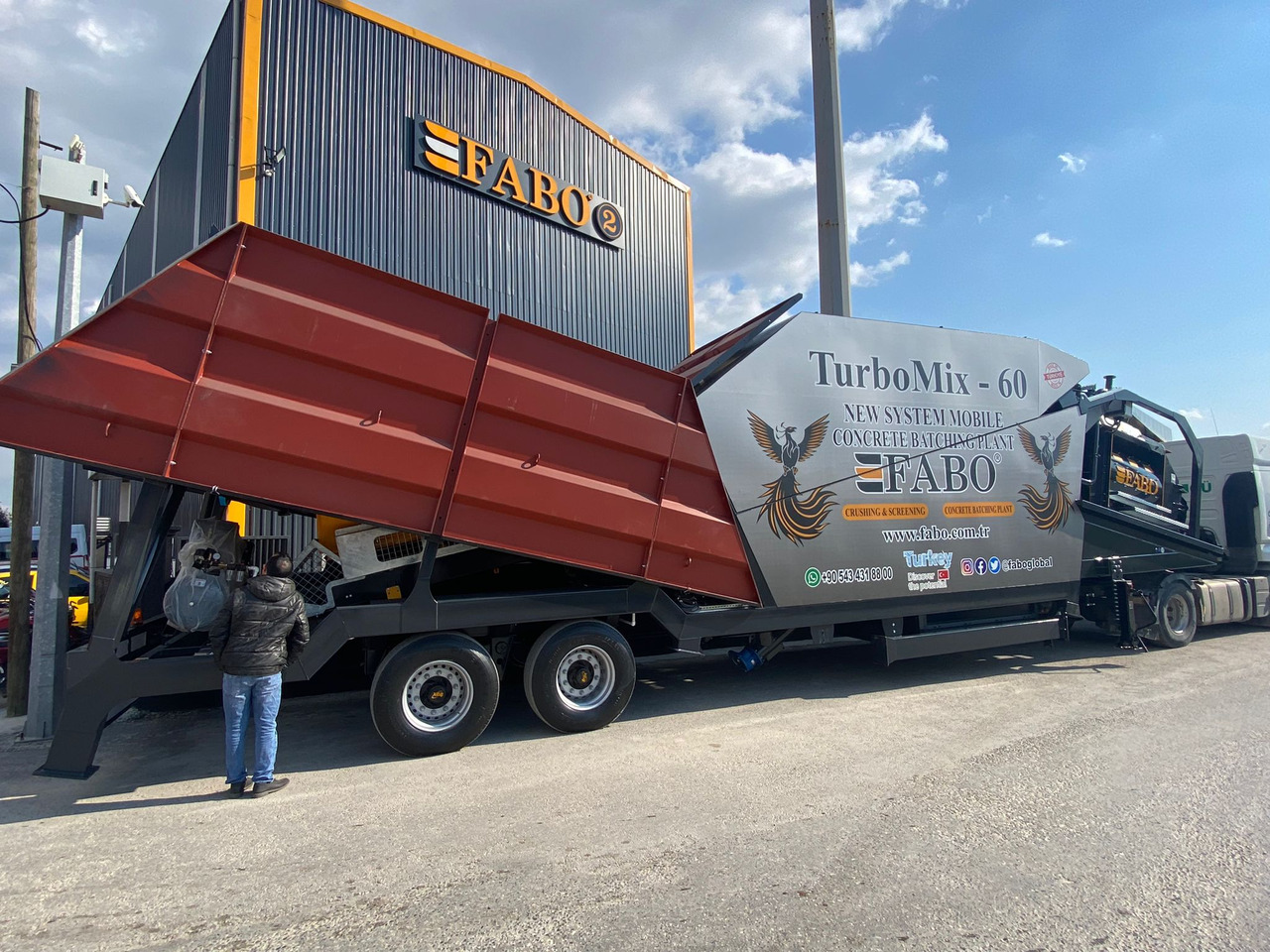 FABO mobile concrete batching plant - Betoonitehas: pilt 4 FABO mobile concrete batching plant - Betoonitehas: pilt 4