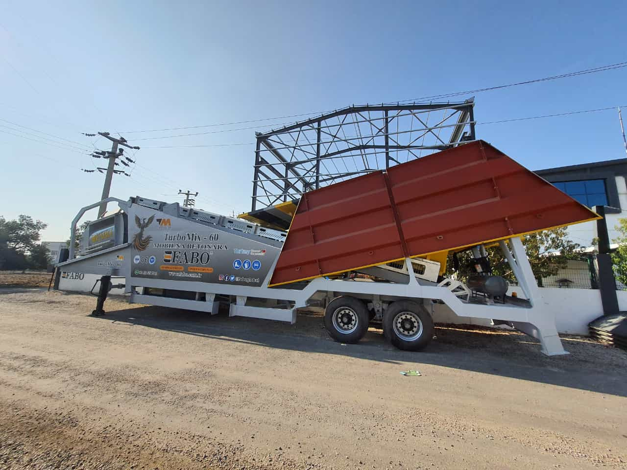 Uus Betoonitehas FABO mobile concrete batching plant: pilt 19 Uus Betoonitehas FABO mobile concrete batching plant: pilt 19