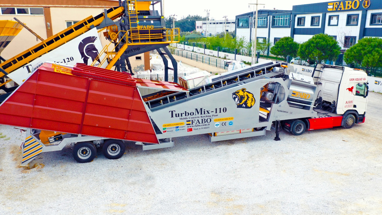 FABO mobile concrete batching plant - Betoonitehas: pilt 2 FABO mobile concrete batching plant - Betoonitehas: pilt 2