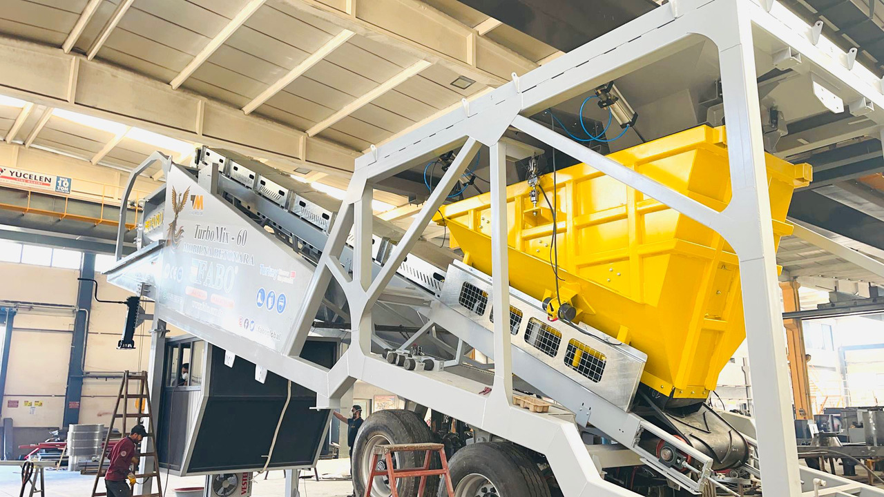 Uus Betoonitehas FABO mobile concrete batching plant: pilt 9 Uus Betoonitehas FABO mobile concrete batching plant: pilt 9