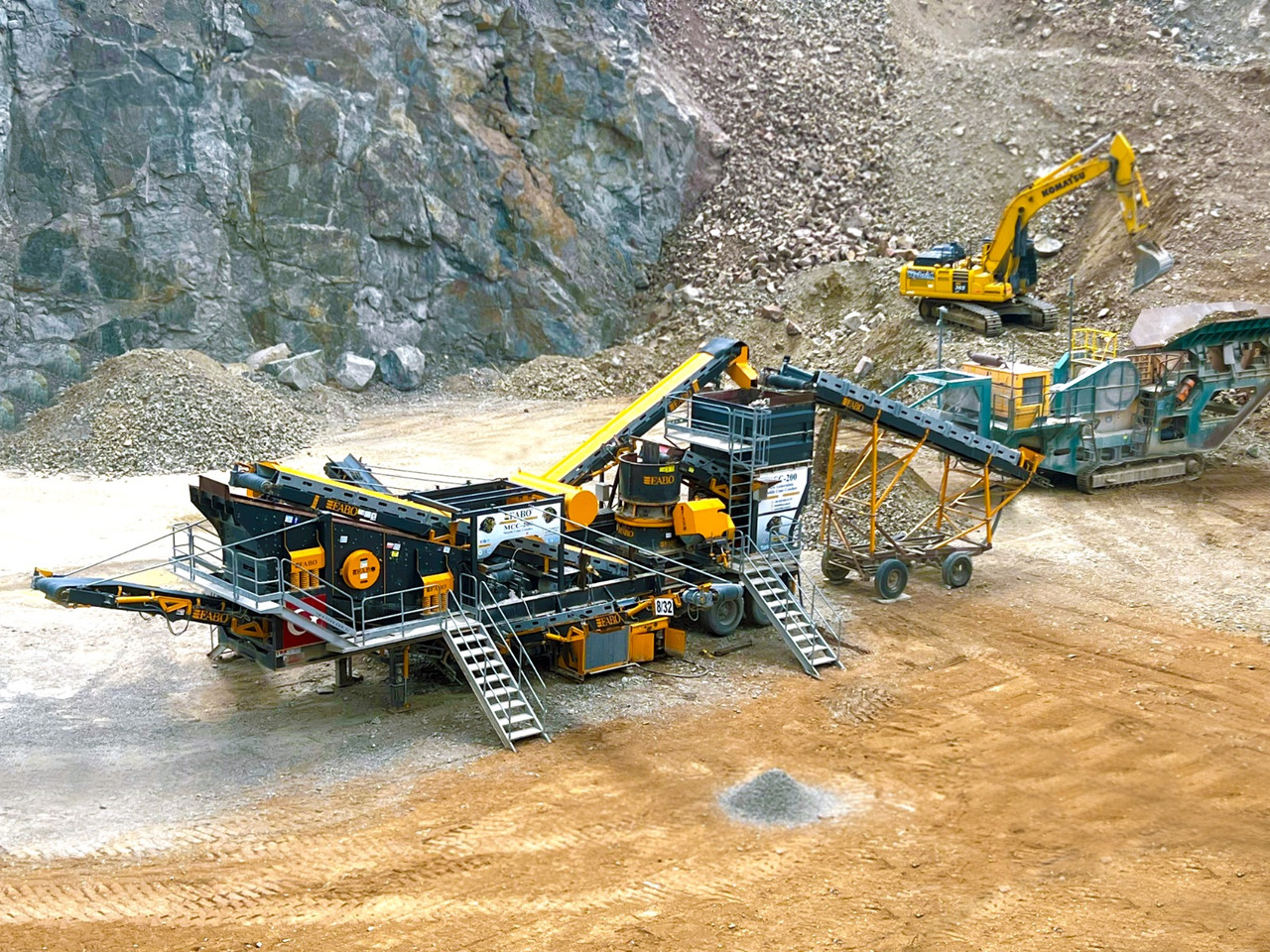 FABO mobile cone crusher - Koonuspurusti: pilt 3 FABO mobile cone crusher - Koonuspurusti: pilt 3