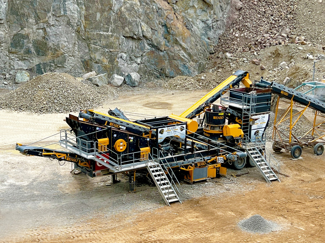FABO mobile cone crusher - Koonuspurusti: pilt 4 FABO mobile cone crusher - Koonuspurusti: pilt 4