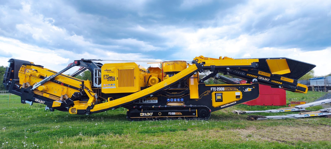 FABO mobile cone crusher - Koonuspurusti: pilt 1 FABO mobile cone crusher - Koonuspurusti: pilt 1