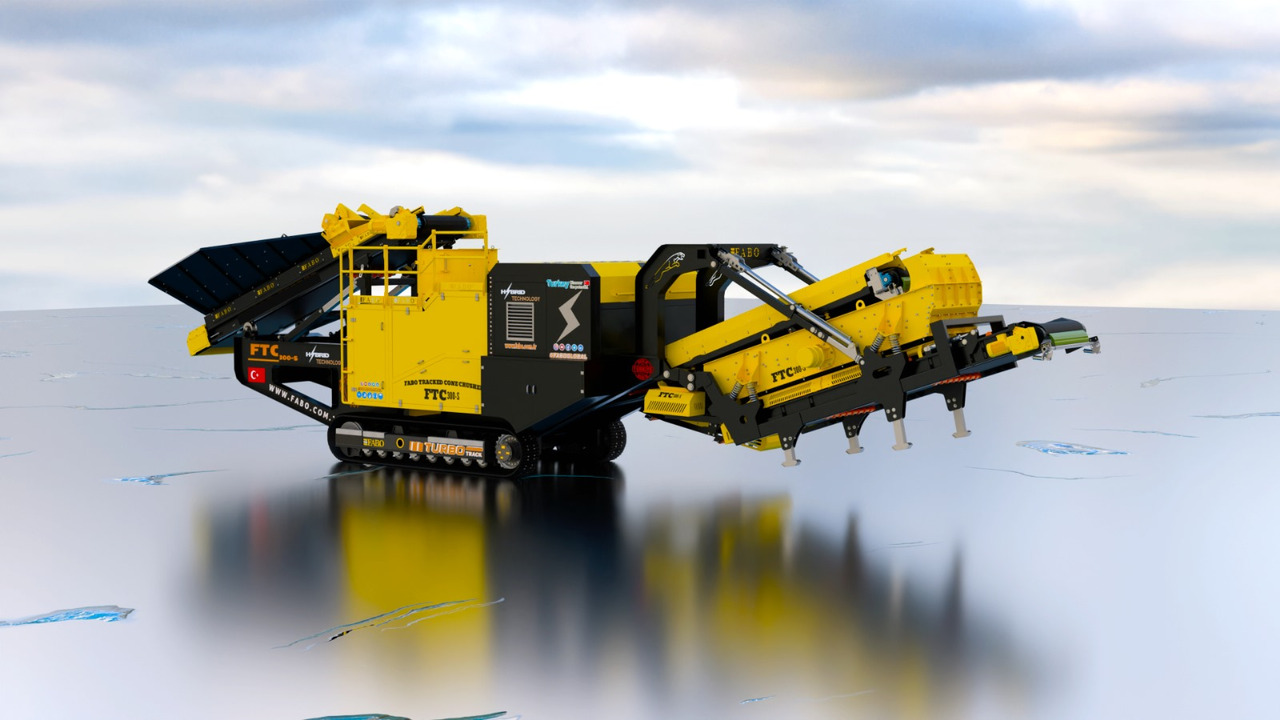 FABO mobile cone crusher - Koonuspurusti: pilt 1 FABO mobile cone crusher - Koonuspurusti: pilt 1