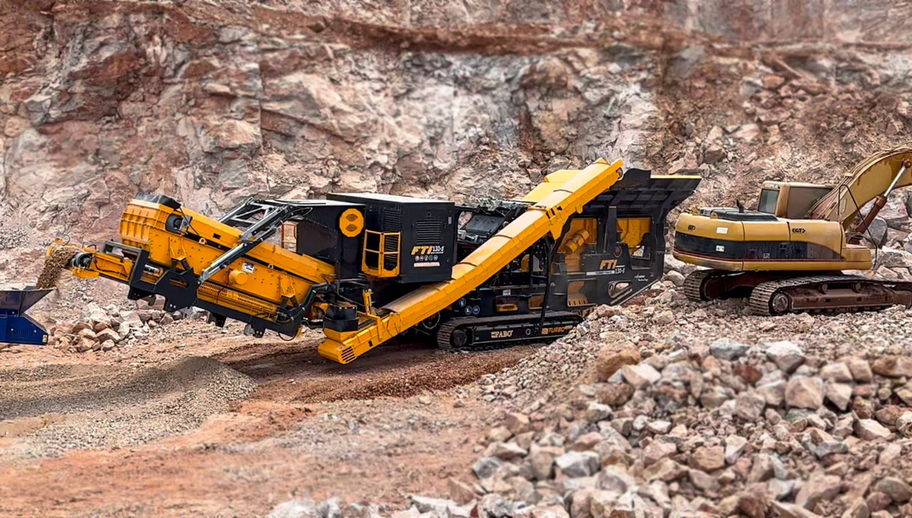 FABO mobile impact crusher - Löökpurustaja: pilt 1 FABO mobile impact crusher - Löökpurustaja: pilt 1