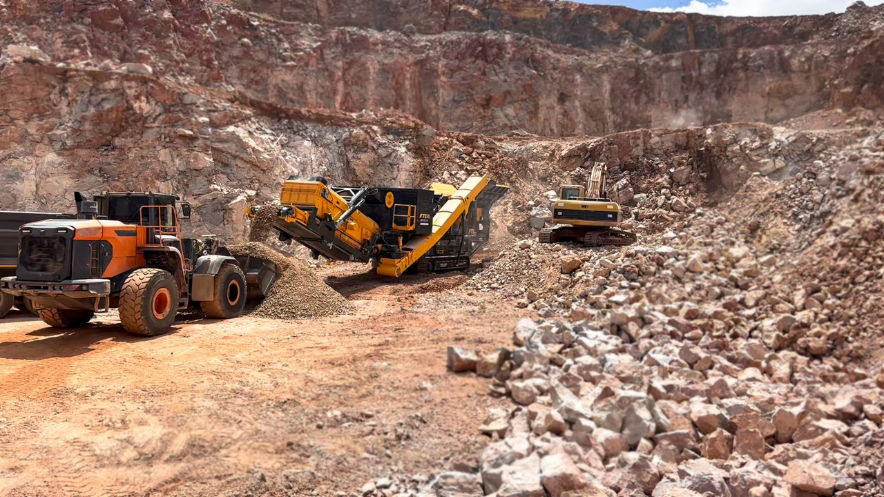 FABO mobile impact crusher - Löökpurustaja: pilt 2 FABO mobile impact crusher - Löökpurustaja: pilt 2