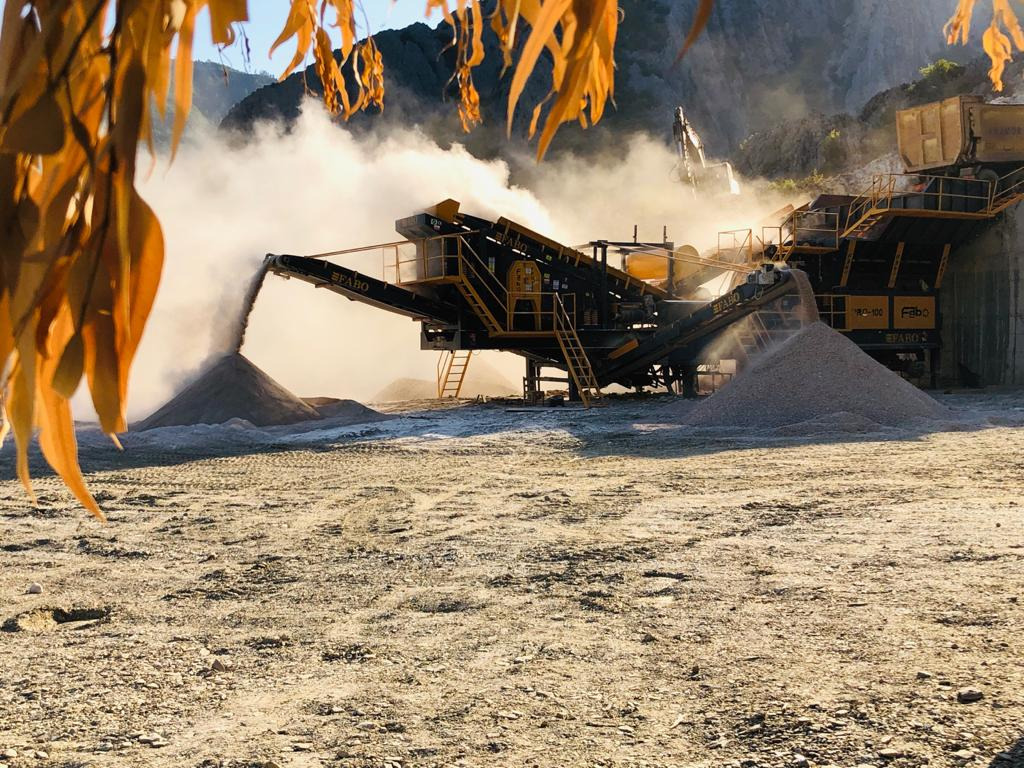 FABO mobile impact crusher - Löökpurustaja: pilt 2 FABO mobile impact crusher - Löökpurustaja: pilt 2