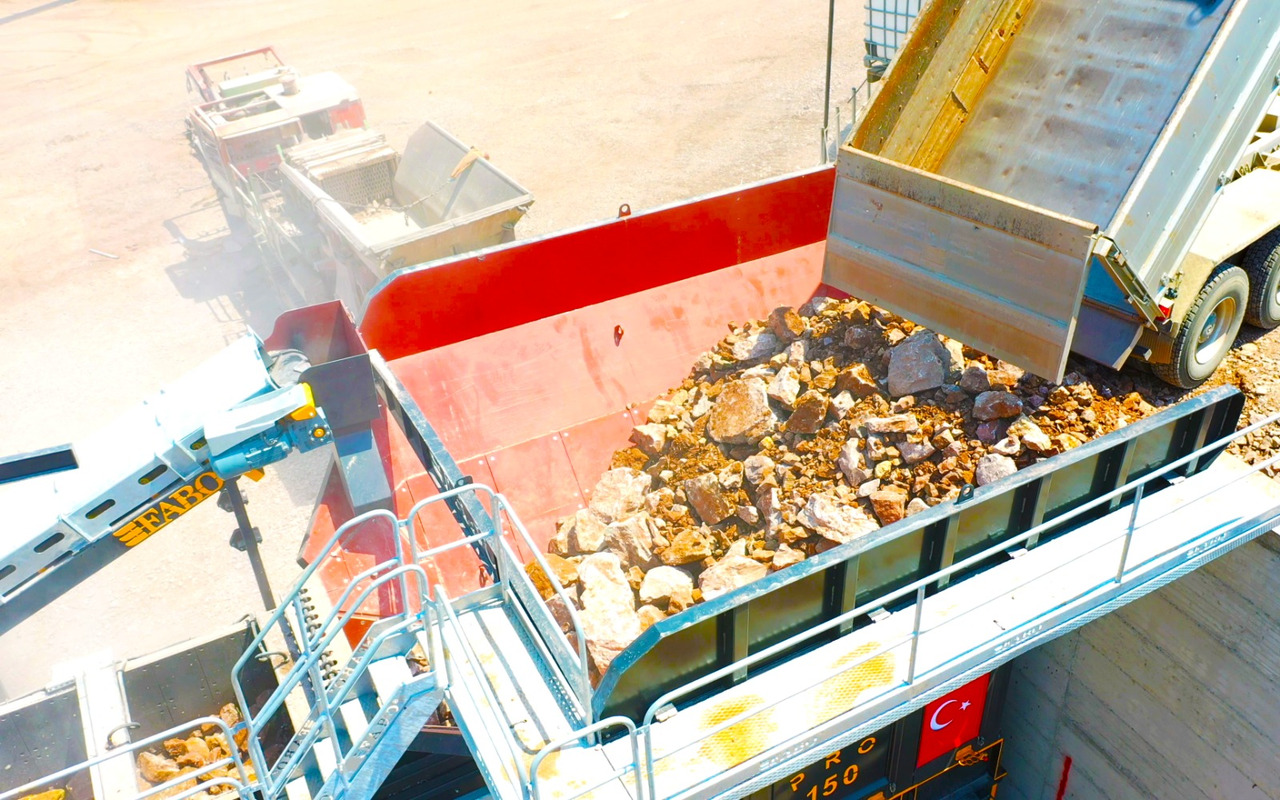 Uus Löökpurustaja FABO mobile impact crusher: pilt 7