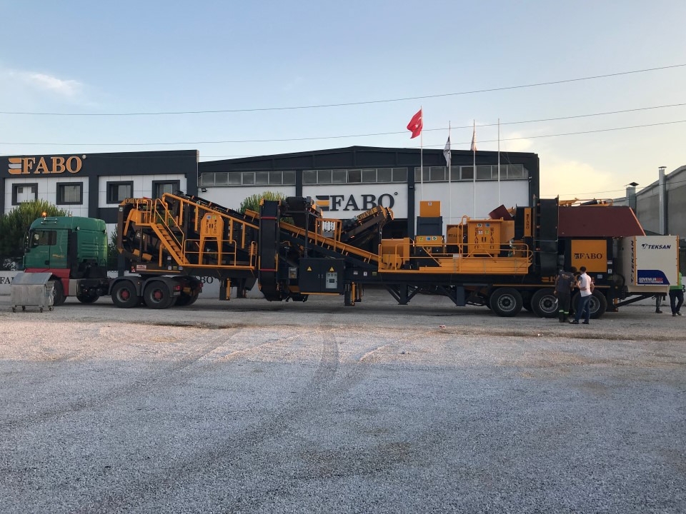 Uus Lõuapurustaja FABO mobile jaw crusher: pilt 15