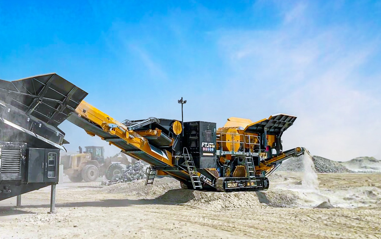 Uus Lõuapurustaja FABO mobile jaw crusher: pilt 9