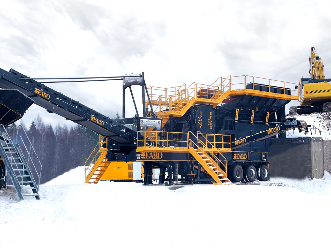 Uus Lõuapurustaja FABO mobile jaw crusher: pilt 11