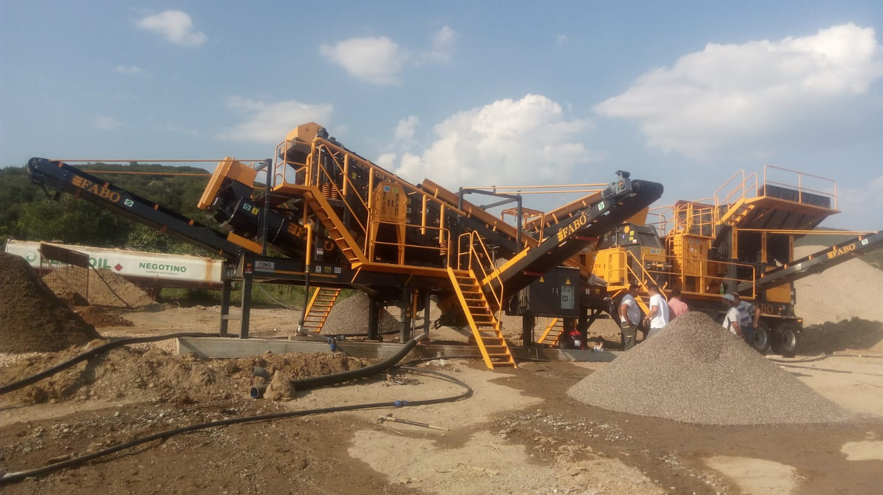 Uus Lõuapurustaja FABO mobile jaw crusher: pilt 12