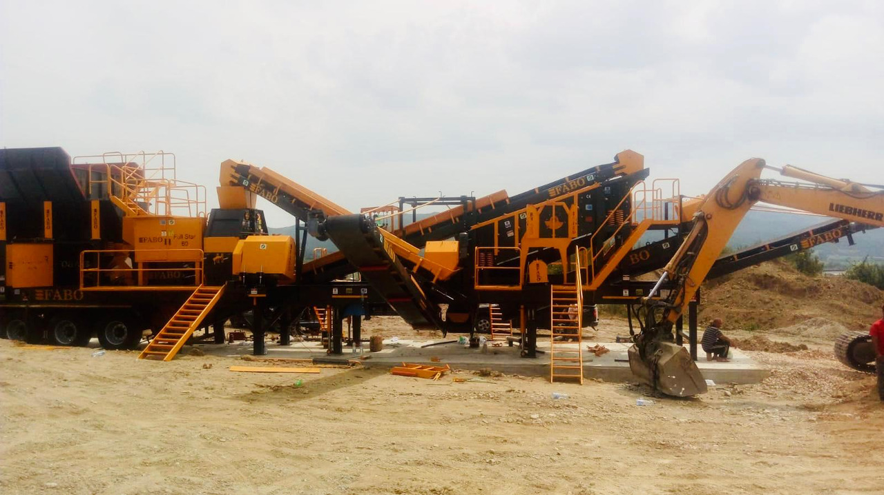 Uus Lõuapurustaja FABO mobile jaw crusher: pilt 10